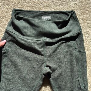 Kirkland Signature Green Leggings